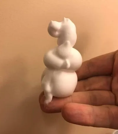 Animal #3  Hippo and Child- an ephemeral shaving cream sculpture