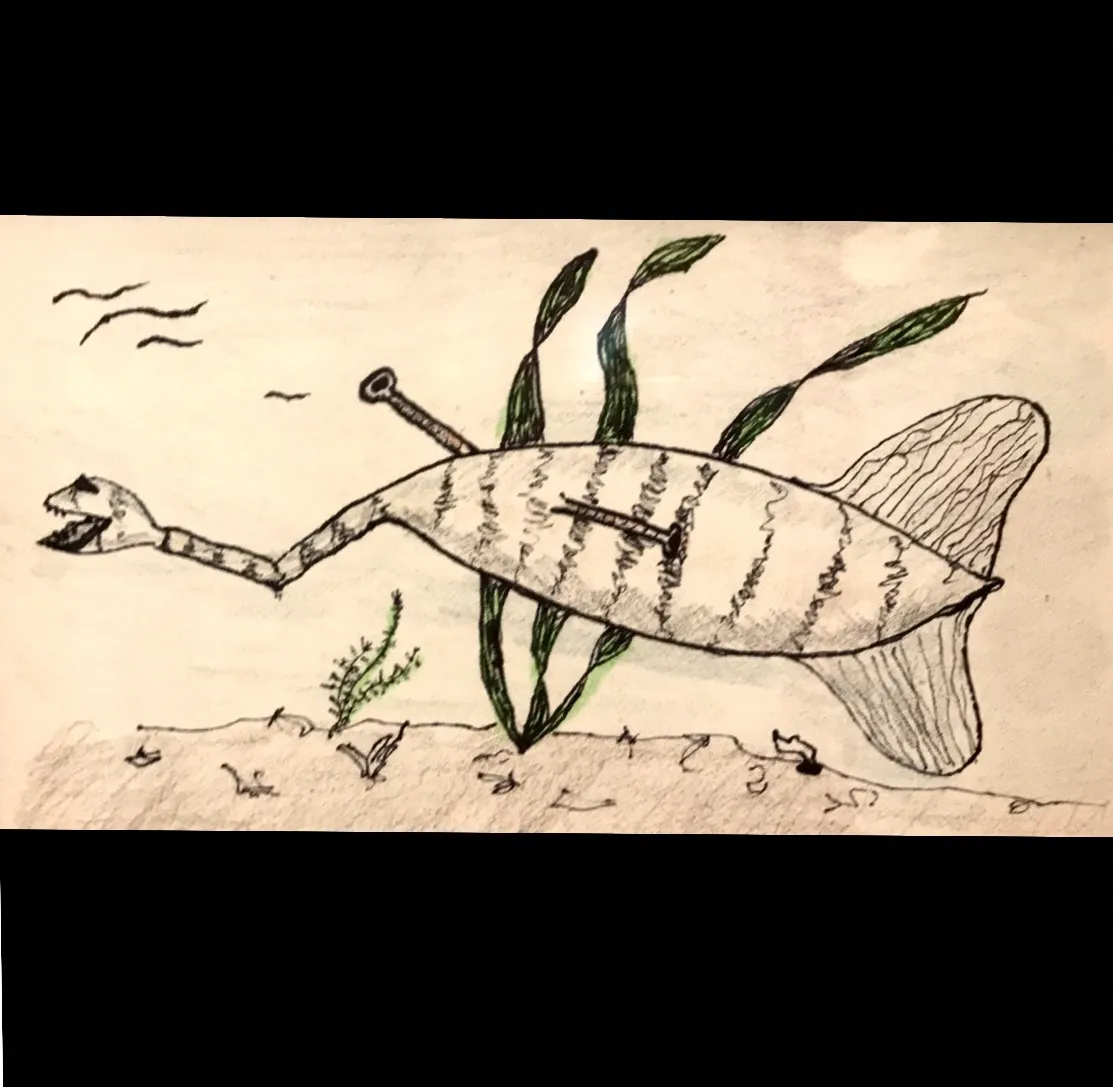 Animal #4 Tully monster Illinois State Fossil