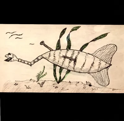 Animal #4 Tully monster Illinois State Fossil