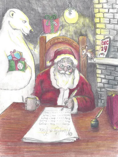 Santa &amp; the Mouse and Polar Bear