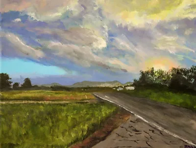 Sunset at the Scenic Outlook