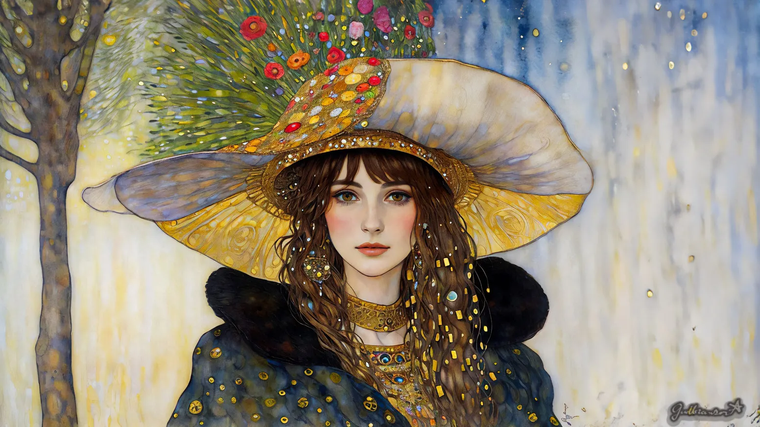 Summer Hat in Winter