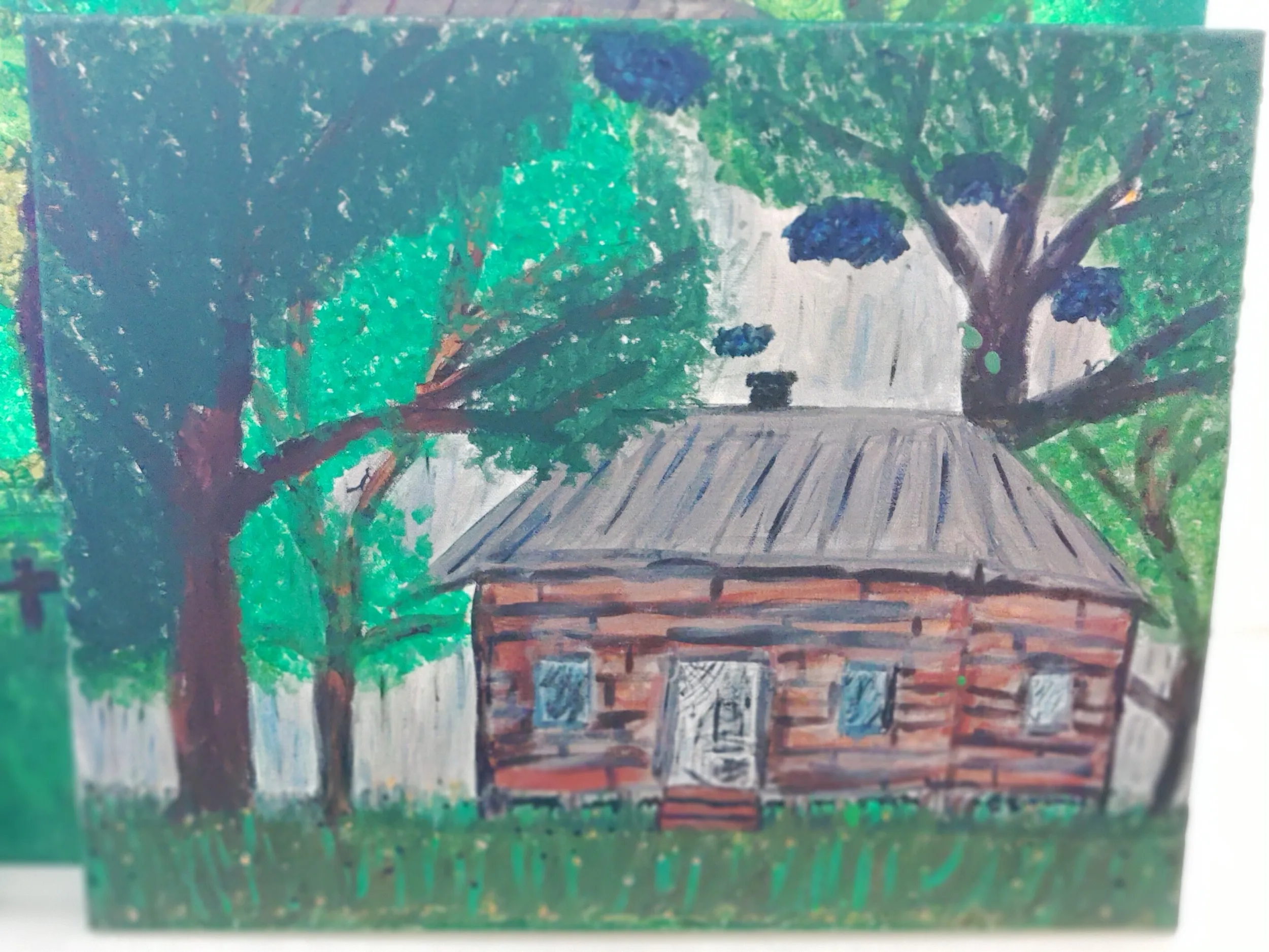 Old House on a Rainy Afternoon