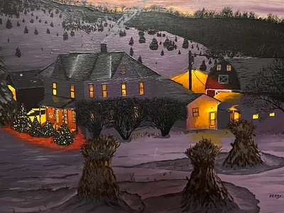 Christmas on a Dairy Farm